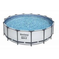 Каркасный бассейн Steel Pro Max 56438, 457х122см, 16015л, фил.-насос 3028л/ч, лестница, тент