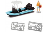Игровой набор – Рыбацкая лодка с фигуркой и аксессуарами. PlayLife (Dickie, 3833004)