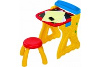 Парта-мольберт со стульчиком для детей от 3-х лет