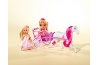 Две Еви-принцессы+лошадь с каретой (5736646)