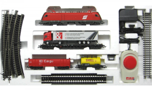 PIKO 57170 Стартовый набор модельной железной дороги «Грузовой состав DB Cargo с локомотивом Taurus OBB».