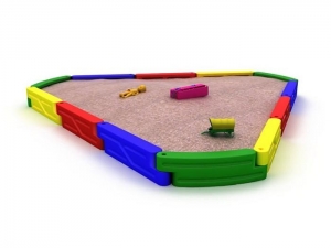 Песочница для игровой площадки - Треугольник