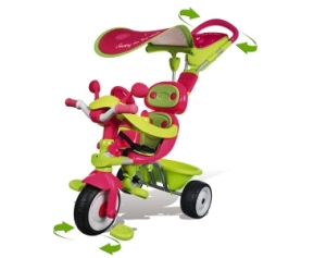 Smoby Трехколесный велосипед Baby Driver Confort Fille (434118)