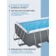 Каркасный бассейн Bestway Power Steel Rectangular 6.40 х 2.74 х 1.32 м ; артикул 5612B