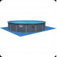 Стальной бассейн Bestway 561CU Hydrium 488х130, 561CU