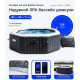 Надувная джакузи INTEX PureSpa Jet and Bubble Deluxe  201x71см-4 персоны ; артикул 28458
