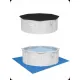 Стальной бассейн Bestway 56574 Hydrium 360х120см, 10990л, песч.фил.-нас. 3028л/ч, лестн., тент, подст., попл.-доз.