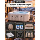 Надувная джакузи INTEX PureSpa Chevron Deluxe 195x71см-6 персон ; артикул 28472 Надувная джакузи INTEX PureSpa Chevron Deluxe 195x71см-6 персон ; артикул 28472
