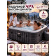 Надувная джакузи INTEX PureSpa Greystone Deluxe 239x71 см-6 персон ; артикул 28452 Надувная джакузи INTEX PureSpa Greystone Deluxe 239x71 см-6 персон ; артикул 28452