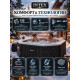 Надувная джакузи INTEX PureSpa Jet and Bubble Deluxe  201x71см-4 персоны ; артикул 28458