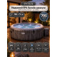 Надувная джакузи INTEX Greywood Deluxe 196x71см-4 персоны ; артикул 28440