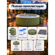 Надувная джакузи INTEX PureSpa Bubble Therapy 216x71 см-6 персон; артикул 28428
