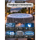 Надувная джакузи INTEX Greywood Deluxe 216x71см-6 персон ; артикул 28442