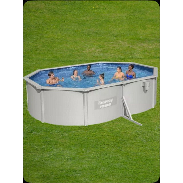 Бассейн со стальными стенками 500х360х120см BestWay 56586