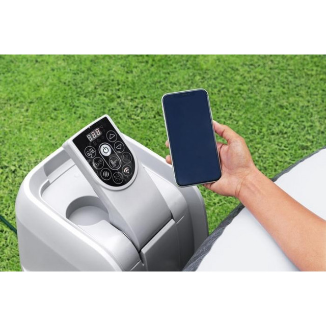 СПА-бассейн Bestway 60175 Boracay Smart AirJet 4 Blue Marble, 180х66 см