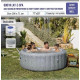 Надувная джакузи Bestway "Lay Z Spa Bali" Ø 196 x 71 см, артикул 6001N