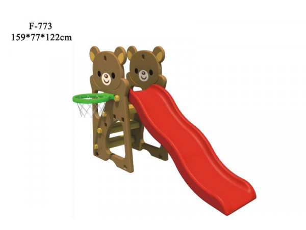 Детская горка FAMILY "Медвежата" F-773 Детская горка FAMILY "Медвежата" F-773