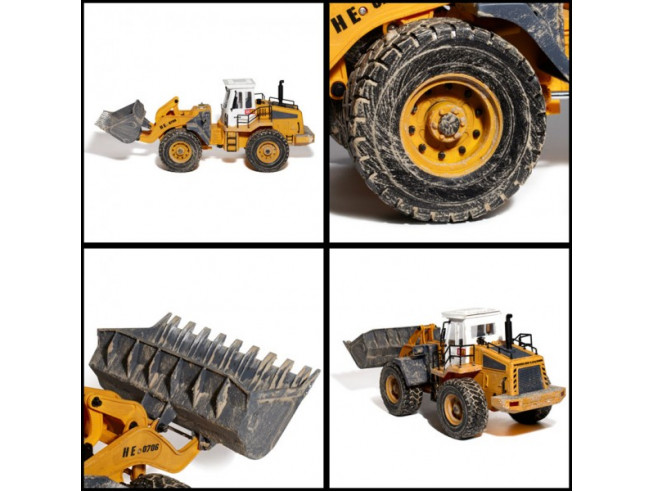 Радиоуправляемый бульдозер HOBBY Wheeled Loader 2.4GHz (0706) Радиоуправляемый бульдозер HOBBY Wheeled Loader 2.4GHz (0706)