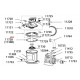 Моторный блок Intex 12704 для песочного насоса 26644