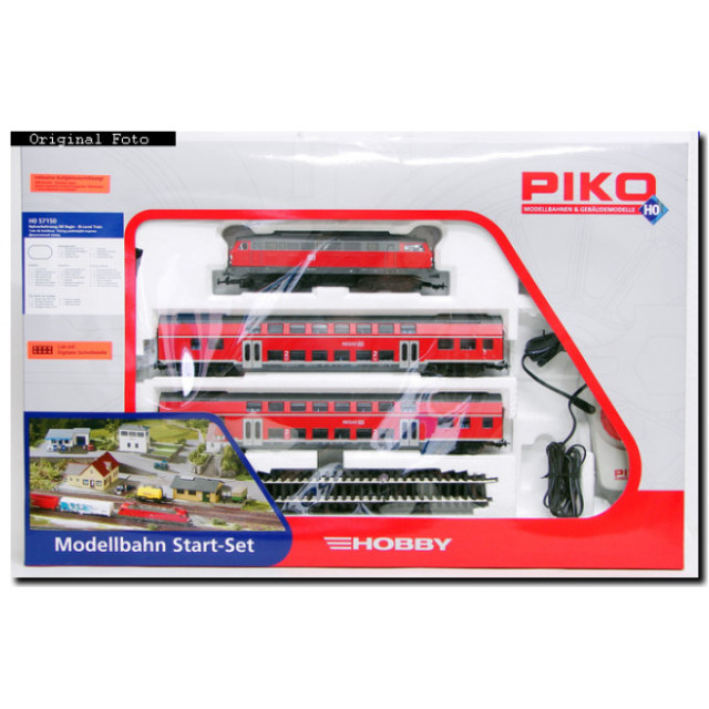 PIKO 57150 BR 218 + 2 двухэтажных вагона DB Regio