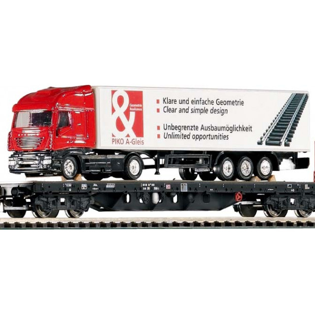 PIKO 57170 Стартовый набор модельной железной дороги «Грузовой состав DB Cargo с локомотивом Taurus OBB».