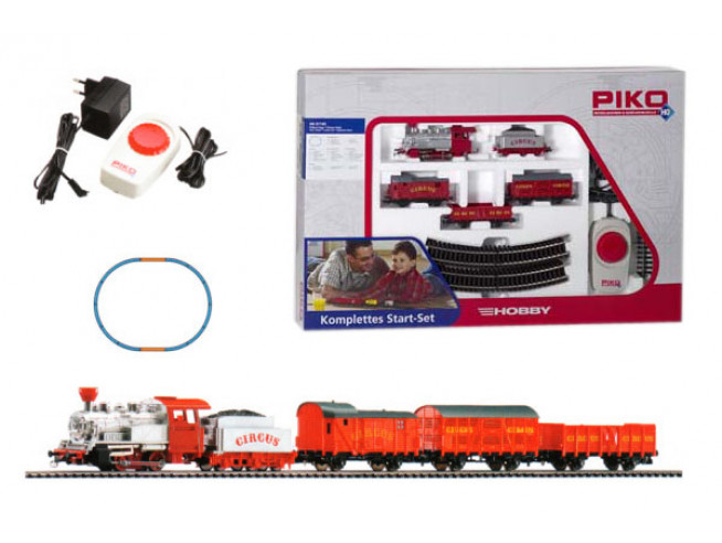 PIKO 57145 Стартовый набор модельной железной дороги «Грузовой состав Circus»