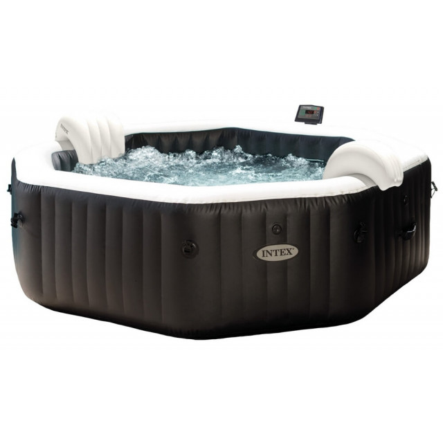 Надувная джакузи INTEX PureSpa Jet and Bubble Deluxe  201x71см-4 персоны ; артикул 28458