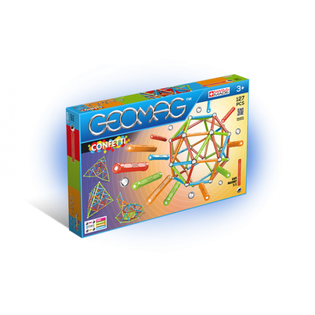 Конструктор GEOMAG 354 Confetti 127 деталей
