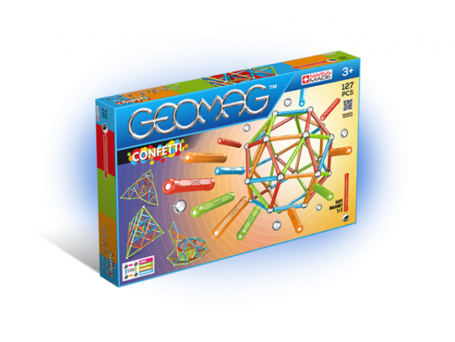 Конструктор GEOMAG 354 Confetti 127 деталей