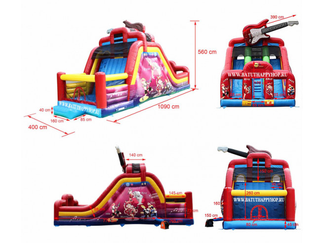 Батут Happy Hop PRO 1002A