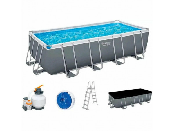 Каркасный бассейн Bestway Power Steel 5.49 х 2.74 х 1.32 м ; артикул 5619Q