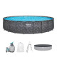Каркасный бассейн Bestway APX 365 (круг) 6.71 х 1.32 м ; артикул 561JZ Каркасный бассейн Bestway APX 365 (круг) 6.71 х 1.32 м ; артикул 561JZ