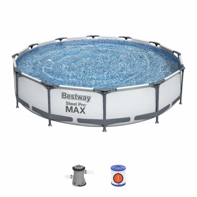 Каркасный бассейн Bestway 56416 366х76 см, 6473л с фил.-насос 1249 л/ч