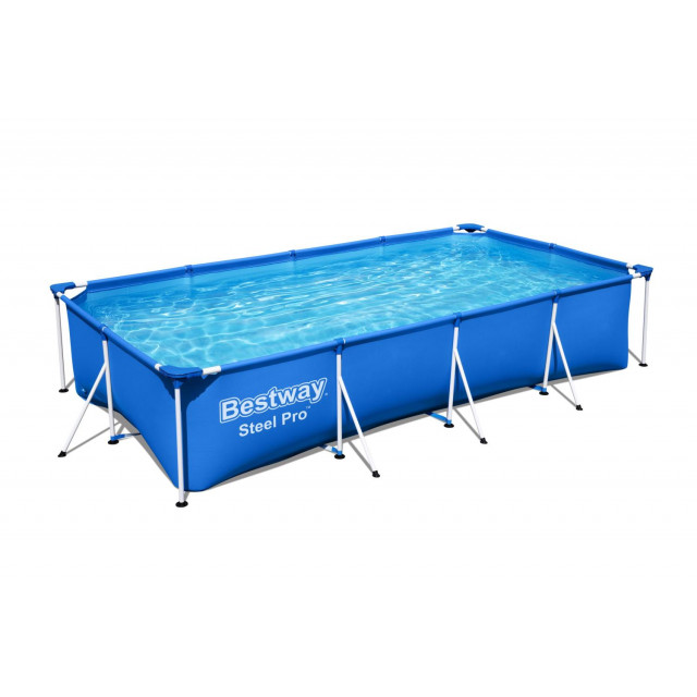 Каркасный бассейн Bestway 56424 Steel Pro 400х211х81см, 5700л, фил.-насос 1249л/ч