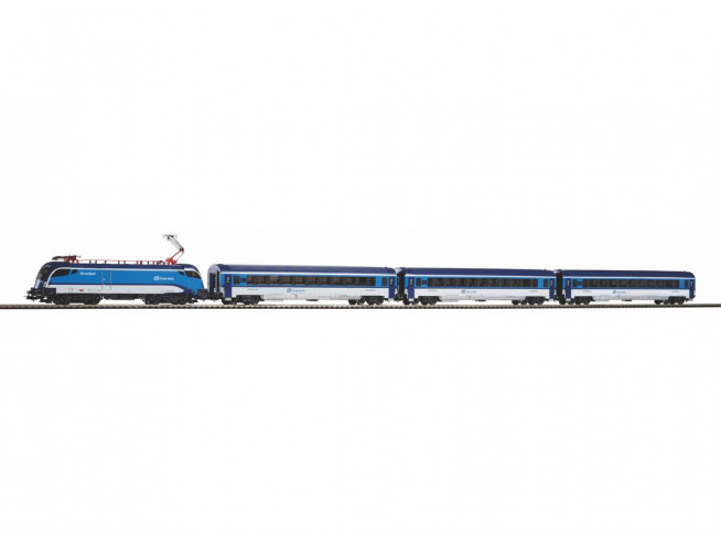 PIKO 57179 Стартовый набор Taurus CD Railjet w. 3 IC