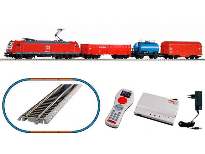 PIKO 59015 SmartControl WLAN грузовой состав BR185