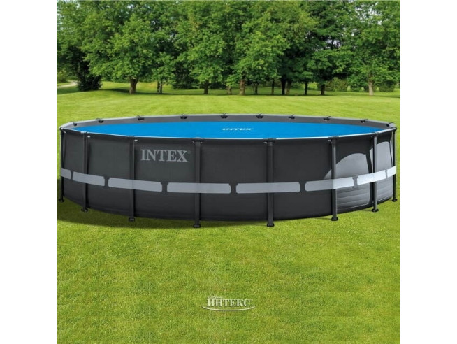 Пузырьковое (теплосберегающее) покрывало INTEX для бассейна 5.49 м ; артикул 28015