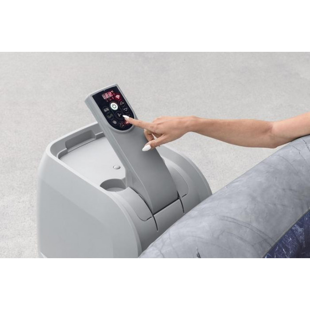 Надувная джакузи Bestway "Lay-Z-Spa San Francisco Smart HydroJet Pro 7" Ø 230 х 230 х 71 см; артикул 6001Q