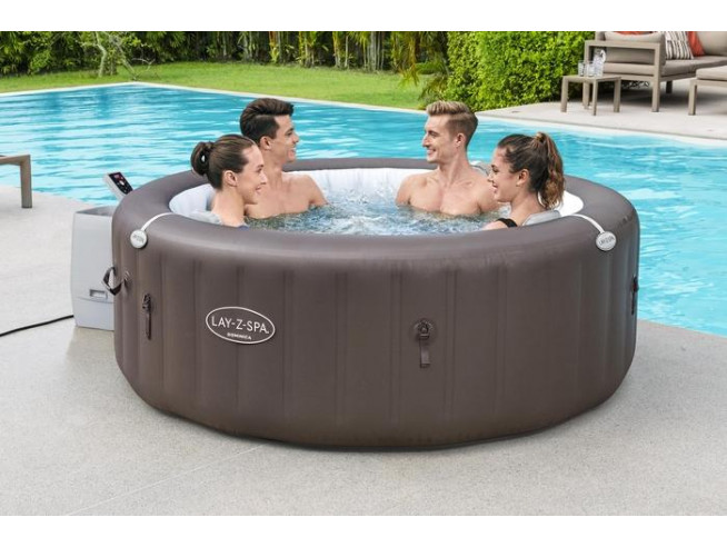 Надувная джакузи Bestway "Lay Z Spa Dominica" Ø 196 x 71 см, артикул 6001S Надувная джакузи Bestway "Lay Z Spa Dominica" Ø 196 x 71 см, артикул 6001S