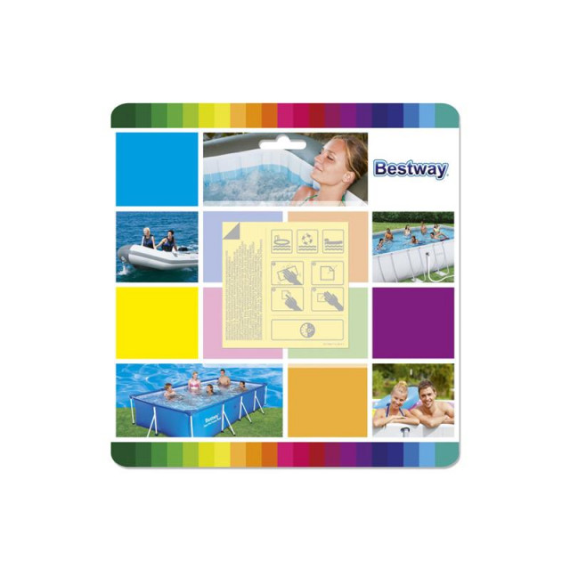 Заплатки водостойкие 6,5х6,5см, Bestway 62091