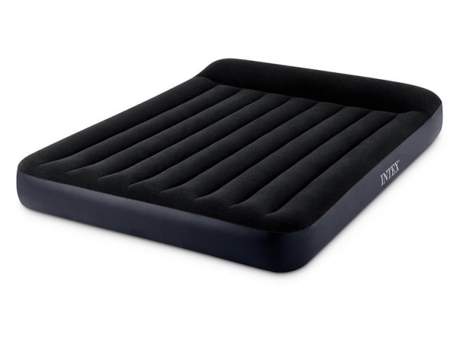 64148 Надувной матрас с подголовником Pillow Rest Classic Bed Fiber-Tech, 152х203х25см 64148 Надувной матрас с подголовником Pillow Rest Classic Bed Fiber-Tech, 152х203х25см