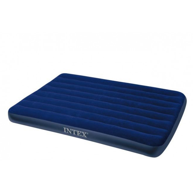 64758 Надувной матрас Classic Downy Airbed Fiber-Tech, 137х191х25см