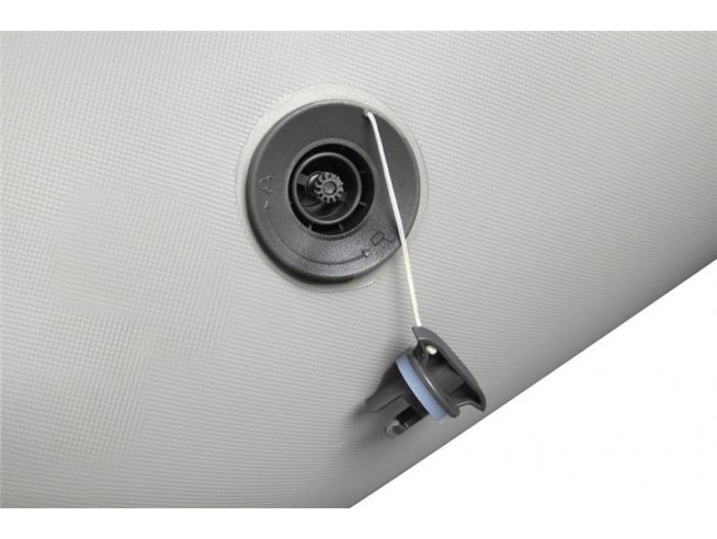 Надувная лодка Bestway Caspian, 65046 BW, 230х130х33см с жёстким дном, вёсла 145см, насос, транец, до 258кг