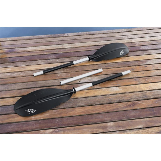 Надувная байдарка Bestway Waypoint Elite X2, 65167 BW, 382x101x35см, 2 весла, насос