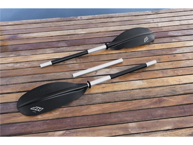 Надувная байдарка Bestway Waypoint Elite X2, 65167 BW, 382x101x35см, 2 весла, насос