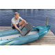 Надувная байдарка Bestway Waypoint Elite X2, 65167 BW, 382x101x35см, 2 весла, насос