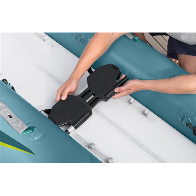 Надувная байдарка Bestway Waypoint Elite X2, 65167 BW, 382x101x35см, 2 весла, насос