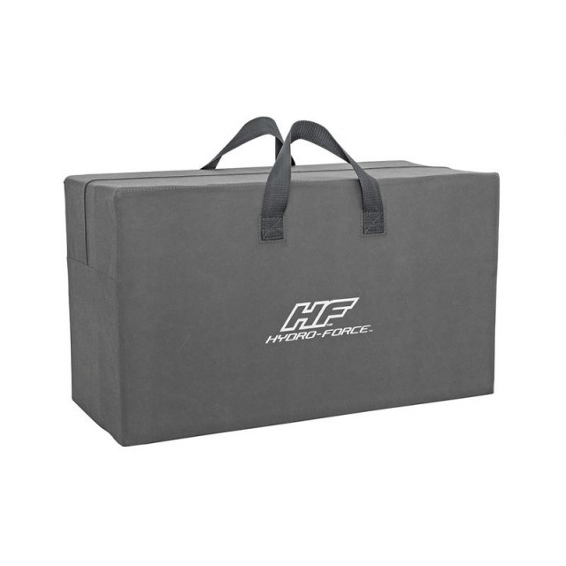 Надувная байдарка Bestway Waypoint Elite X2, 65167 BW, 382x101x35см, 2 весла, насос