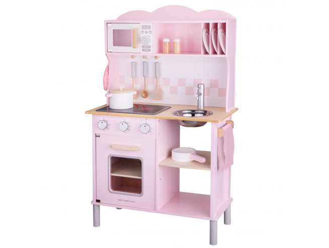 Игровой набор New Classic Toys "Кухня с электрической плитой", 11067, 100 см