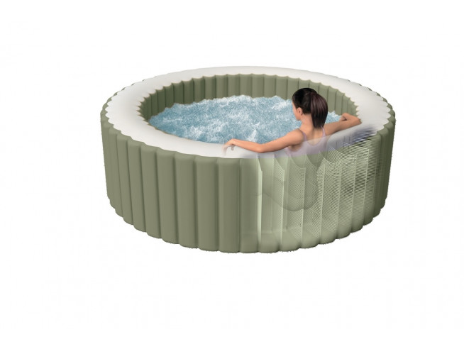 Надувная джакузи INTEX PureSpa Bubble Therapy 216x71 см-6 персон; артикул 28428